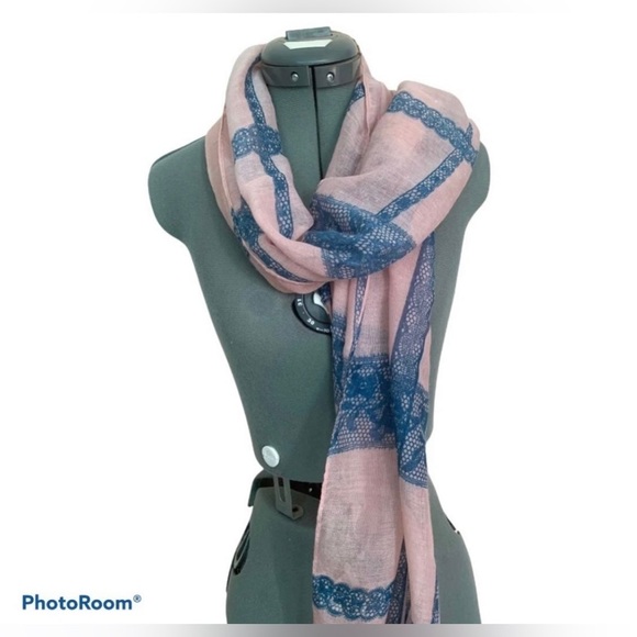 Darice Accessories - Darice Brand/Pink & Blue Scarf